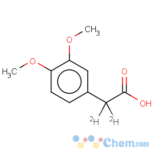 CAS No:19031-58-4 Benzeneacetic-d2 acid,3,4-dimethoxy- (9CI)