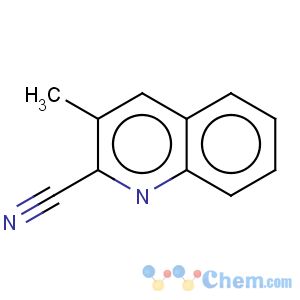CAS No:19051-05-9 2-Quinolinecarbonitrile,3-methyl-