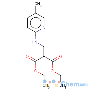 CAS No:19056-89-4 Propanedioicacid, 2-[[(5-methyl-2-pyridinyl)amino]methylene]-, 1,3-diethyl ester
