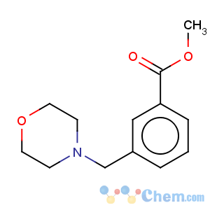 CAS No:190660-95-8 Benzoic acid,3-(4-morpholinylmethyl)-, methyl ester