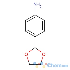 CAS No:19073-14-4 4-(1,3-dioxolan-2-yl)aniline