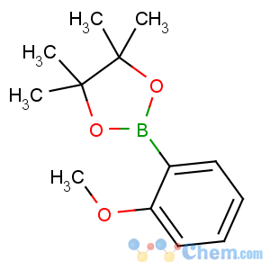 CAS No:190788-60-4 2-(2-methoxyphenyl)-4,4,5,5-tetramethyl-1,3,2-dioxaborolane