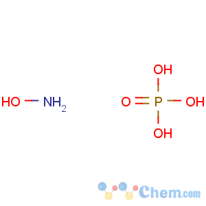 CAS No:19098-16-9 Hydroxylamine, phosphate (1:1) (salt)