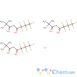 CAS No:19106-89-9 Lanthanum,tris(6,6,7,7,8,8,8-heptafluoro-2,2-dimethyl-3,5-octanedionato-kO3,kO5)-