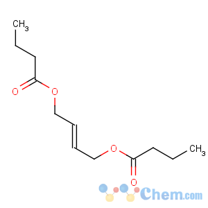 CAS No:191089-67-5 Butanoic acid,2-butene-1,4-diyl ester, (E)- (9CI)