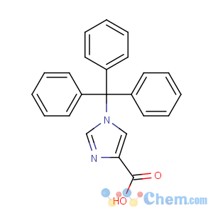 CAS No:191103-80-7 1-tritylimidazole-4-carboxylic acid