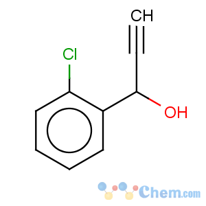 CAS No:19115-29-8 Benzenemethanol,2-chloro-a-ethynyl-