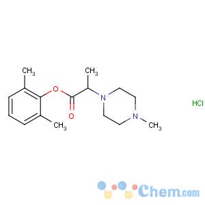 CAS No:19117-94-3 (2,6-dimethylphenyl) 2-(4-methylpiperazin-1-yl)propanoate