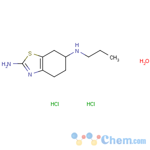 CAS No:191217-81-9 (6S)-6-N-propyl-4,5,6,7-tetrahydro-1,3-benzothiazole-2,<br />6-diamine