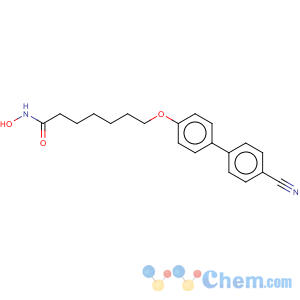 CAS No:191228-04-3 Heptanamide, 7-[(4'-cyano[1,1'-biphenyl]-4-yl)oxy]-N-hydroxy-