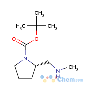 CAS No:191231-58-0 1-Pyrrolidinecarboxylicacid, 2-[(methylamino)methyl]-, 1,1-dimethylethyl ester, (2S)-