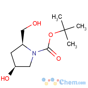 CAS No:191280-88-3 1-Pyrrolidinecarboxylicacid, 4-hydroxy-2-(hydroxymethyl)-, 1,1-dimethylethyl ester, (2S,4S)-