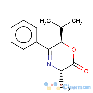 CAS No:191284-34-1 2H-1,4-Oxazin-2-one,3,6-dihydro-3-methyl-6-(1-methylethyl)-5-phenyl-, (3S,6R)-