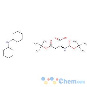 CAS No:1913-12-8 4-tert-Butyl N-[(tert-butoxy)carbonyl]-L-aspartate dicyclohexylamine salt