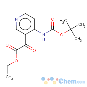 CAS No:191338-96-2 3-Pyridineacetic acid,4-[[(1,1-dimethylethoxy)carbonyl]amino]-a-oxo-, ethyl ester