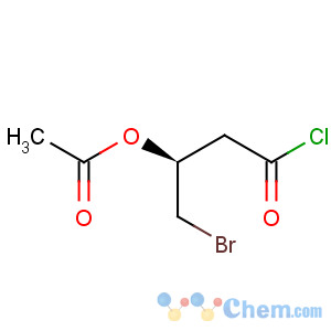 CAS No:191354-46-8 Butanoyl chloride,3-(acetyloxy)-4-bromo-, (3S)-