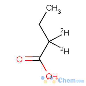 CAS No:19136-92-6 Butanoic-2,2-d2 acid(9CI)