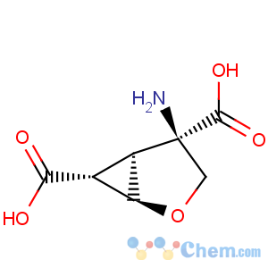CAS No:191471-52-0 (1R,4R,5S,6R)-4-Amino-2-oxabicyclo[3.1.0]hexane-4,6-dicarboxylic acid