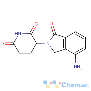 CAS No:191732-72-6 3-(7-amino-3-oxo-1H-isoindol-2-yl)piperidine-2,6-dione