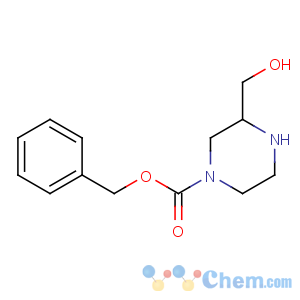 CAS No:191739-40-9 benzyl 3-(hydroxymethyl)piperazine-1-carboxylate