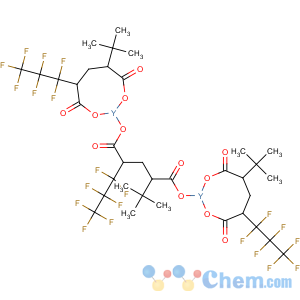 CAS No:19186-73-3 YTTRIUM6,6,7,7,8,8,8-HEPTAFLUORO-2,2-DIMETHYL-3,5-OCTANEDIONATE