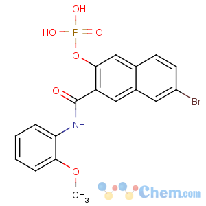 CAS No:1919-91-1 [6-bromo-3-[(2-methoxyphenyl)carbamoyl]naphthalen-2-yl] dihydrogen<br />phosphate