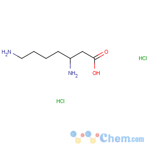 CAS No:192003-02-4 Heptanoic acid,3,7-diamino-, hydrochloride (1:1), (3S)-