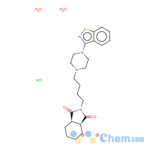 CAS No:192052-81-6 perospirone hydrochloride hydrate