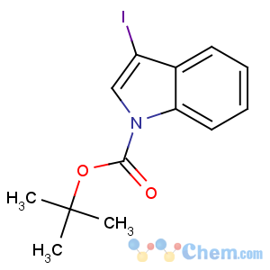 CAS No:192189-07-4 tert-butyl 3-iodoindole-1-carboxylate