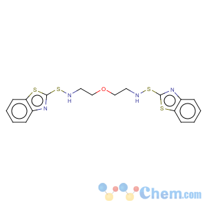 CAS No:19224-23-8 n-[2-[2-(benzothiazol-2-ylsulfanylamino)ethoxy]ethyl]benzothiazole-2-s ulfenamide