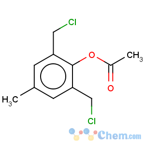 CAS No:19228-70-7 Phenol,2,6-bis(chloromethyl)-4-methyl-, 1-acetate
