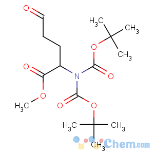 CAS No:192314-71-9 methyl<br />(2S)-2-[bis[(2-methylpropan-2-yl)oxycarbonyl]amino]-5-oxopentanoate