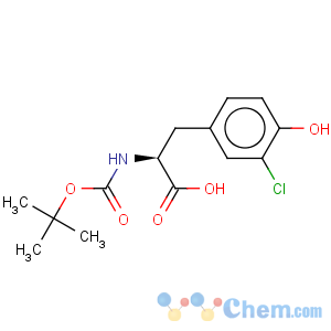 CAS No:192315-36-9 L-Tyrosine,3-chloro-N-[(1,1-dimethylethoxy)carbonyl]-