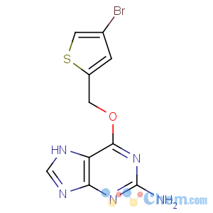 CAS No:192441-08-0 6-[(4-bromothiophen-2-yl)methoxy]-7H-purin-2-amine