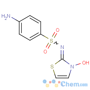 CAS No:19250-30-7 Benzenesulfonamide,4-amino-N-(3-oxido-2-thiazolyl)-