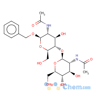 CAS No:19272-52-7 b-D-Glucopyranoside, phenylmethyl2-(acetylamino)-4-O-[2-(acetylamino)-2-deoxy-b-D-glucopyranosyl]-2-deoxy-