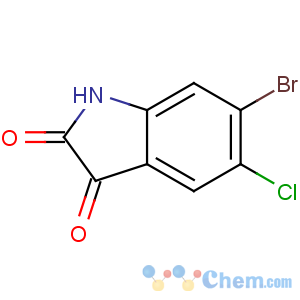 CAS No:192799-05-6 6-bromo-5-chloro-1H-indole-2,3-dione
