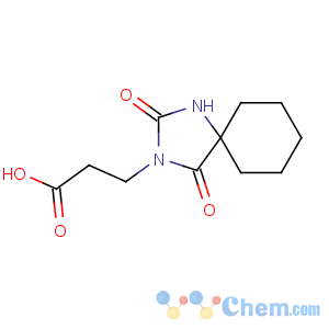 CAS No:19282-94-1 1,3-Diazaspiro[4.5]decane-3-propanoicacid, 2,4-dioxo-