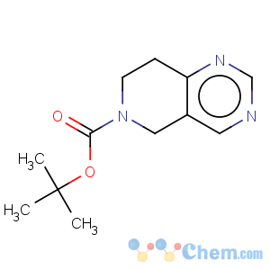 CAS No:192869-49-1 Pyrido[4,3-d]pyrimidine-6(5H)-carboxylicacid, 7,8-dihydro-, 1,1-dimethylethyl ester