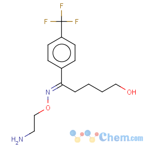 CAS No:192876-02-1 1-Pentanone,5-hydroxy-1-[4-(trifluoromethyl)phenyl]-, O-(2-aminoethyl)oxime, (1E)-