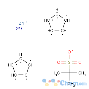 CAS No:192882-21-6 Zirconium, bis(h5-2,4-cyclopentadien-1-yl)hydro(2-methyl-2-propanesulfonato-kO)-