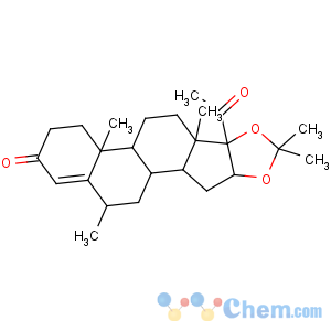 CAS No:19304-29-1 Pregn-4-ene-3,20-dione,6-methyl-16,17-[(1-methylethylidene)bis(oxy)]-, (6a,16a)- (9CI)