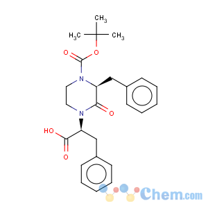 CAS No:193091-13-3 1-Piperazineaceticacid, 4-[(1,1-dimethylethoxy)carbonyl]-2-oxo-a,3-bis(phenylmethyl)-, (aS,3S)-