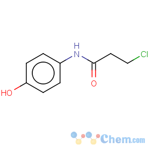 CAS No:19314-10-4 Propanamide,3-chloro-N-(4-hydroxyphenyl)-