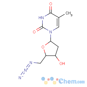 CAS No:19316-85-9 Thymidine,5'-azido-5'-deoxy-