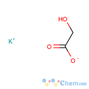 CAS No:1932-50-9 Acetic acid,2-hydroxy-, potassium salt (1:1)