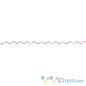 CAS No:19327-40-3 2-[2-[2-[2-(2-octoxyethoxy)ethoxy]ethoxy]ethoxy]ethanol