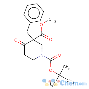 CAS No:193274-00-9 1-tert-butyl 3-methyl 3-benzyl-4-oxopiperidine-1,3-dicarboxylate
