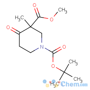 CAS No:193274-53-2 1-tert-butyl 3-methyl 3-methyl-4-oxopiperidine-1,3-dicarboxylate