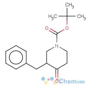 CAS No:193274-82-7 1-Piperidinecarboxylicacid, 4-oxo-3-(phenylmethyl)-, 1,1-dimethylethyl ester